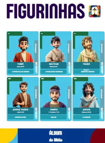Página 1 do álbum cristão